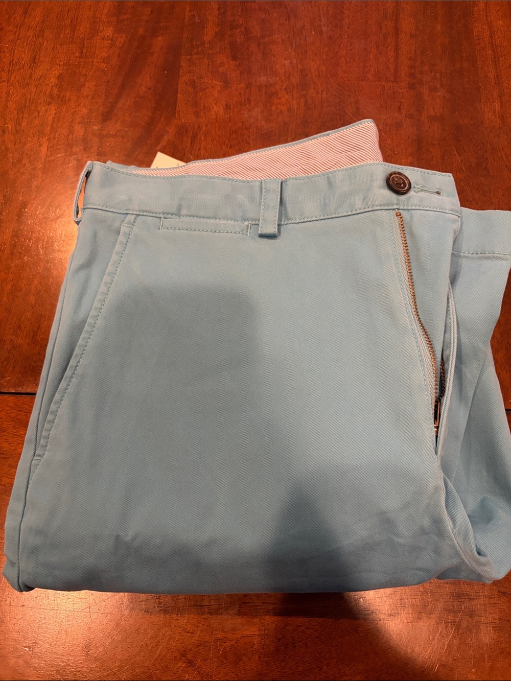 Brooks Brothers blue chinos